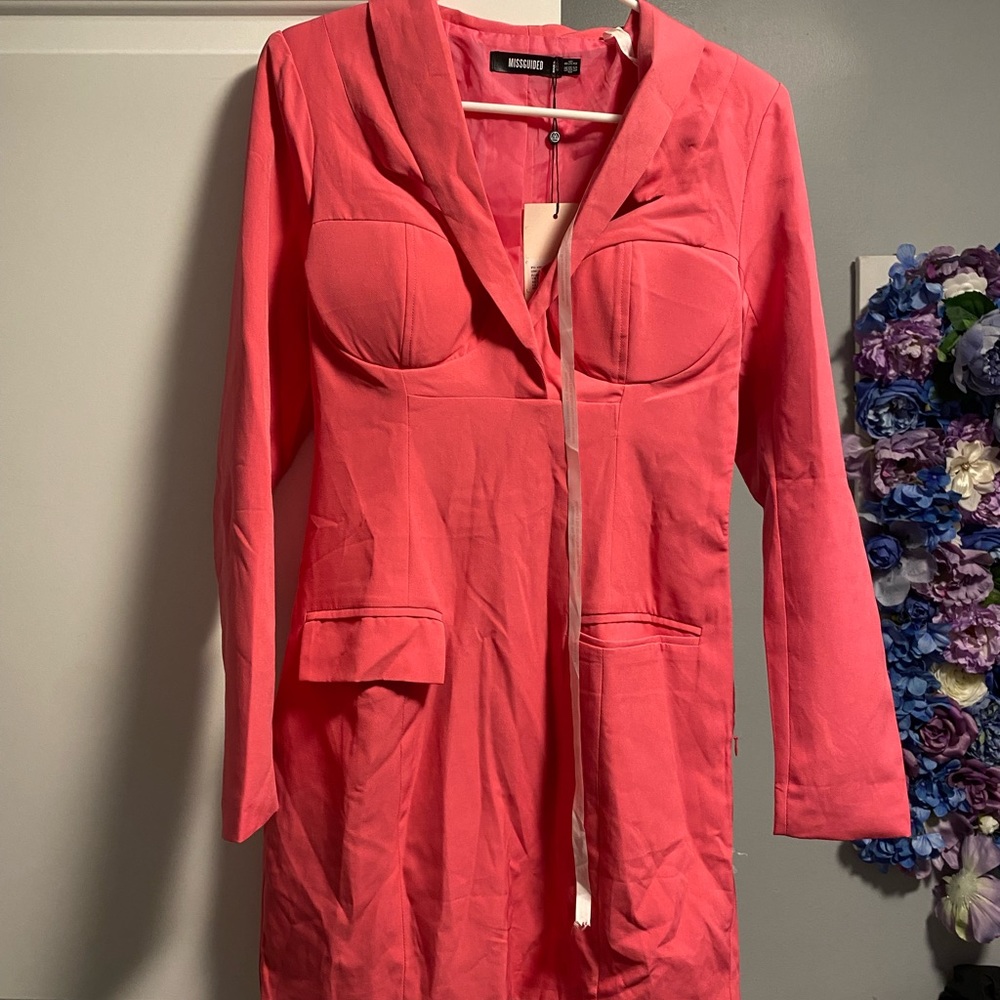 Pink miss guided dress